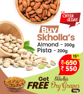 Almond and Pista Offer