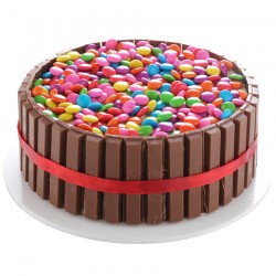 Buy Kitkat & Gems cake Online In Chennai