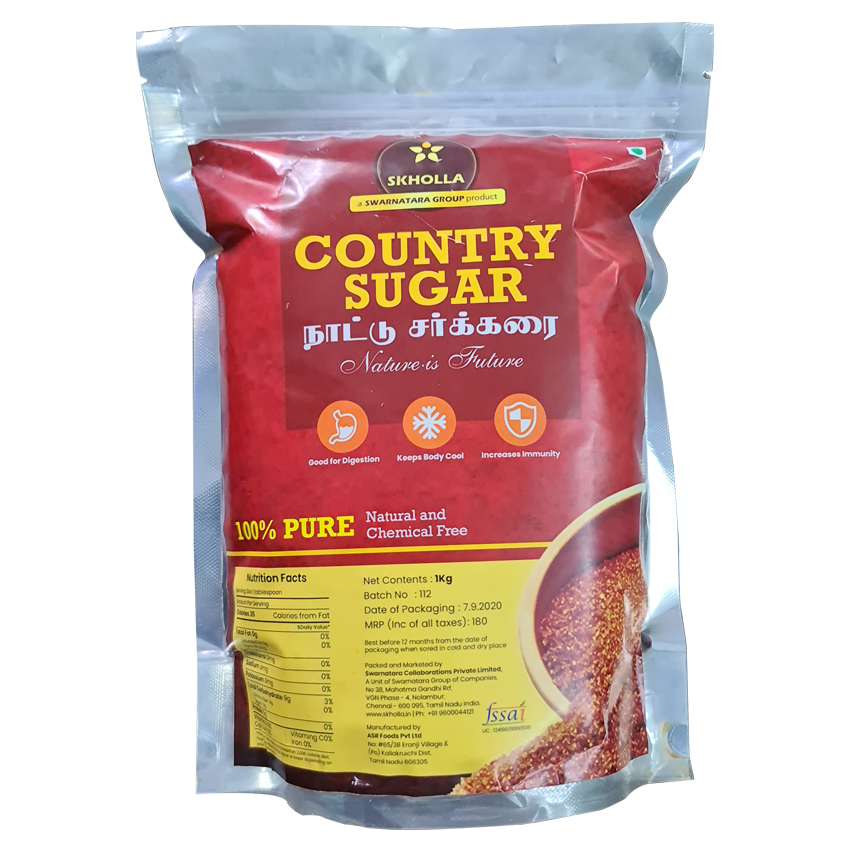 Buy Country Sugar Nattu Sakkarai Pack Of 1 Kg Online In Chennai 