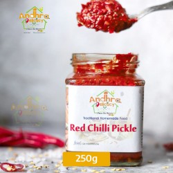 Red chilli pickle 250gms
