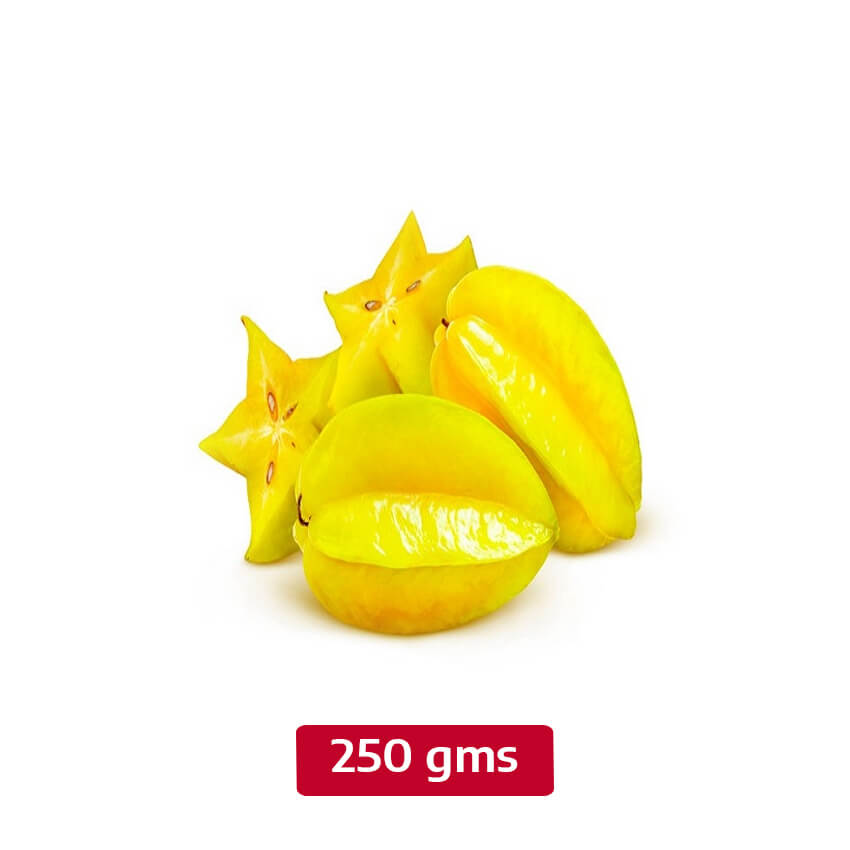 Buy starfruit pack of 250 gram fruits online in chennai