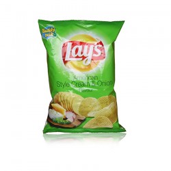 Buy Lay's Potato Chips - American Style Cream and Onion Flavour, 25g Online In Chennai