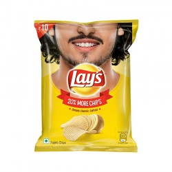 Buy Lays Classic Salted Potato Chips, 28g Online In Chennai