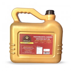 Parambariya Chekku groundnut oil - 5 L