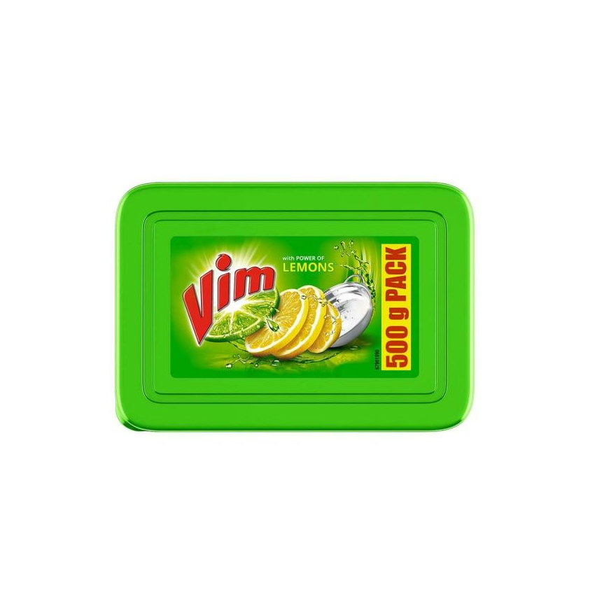 Vim Dishwash Bar 500 g + Free Scrubber Online Shopping