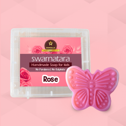 Buy Swarnatara Handmade Soap for Kids [Rose] 80g Online In Chennai