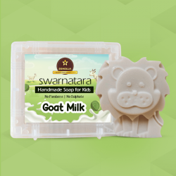 Buy Swarnatara Handmade Soap for Kids [Goat Milk] 90g Buy 5 Save 200 Online In Chennai