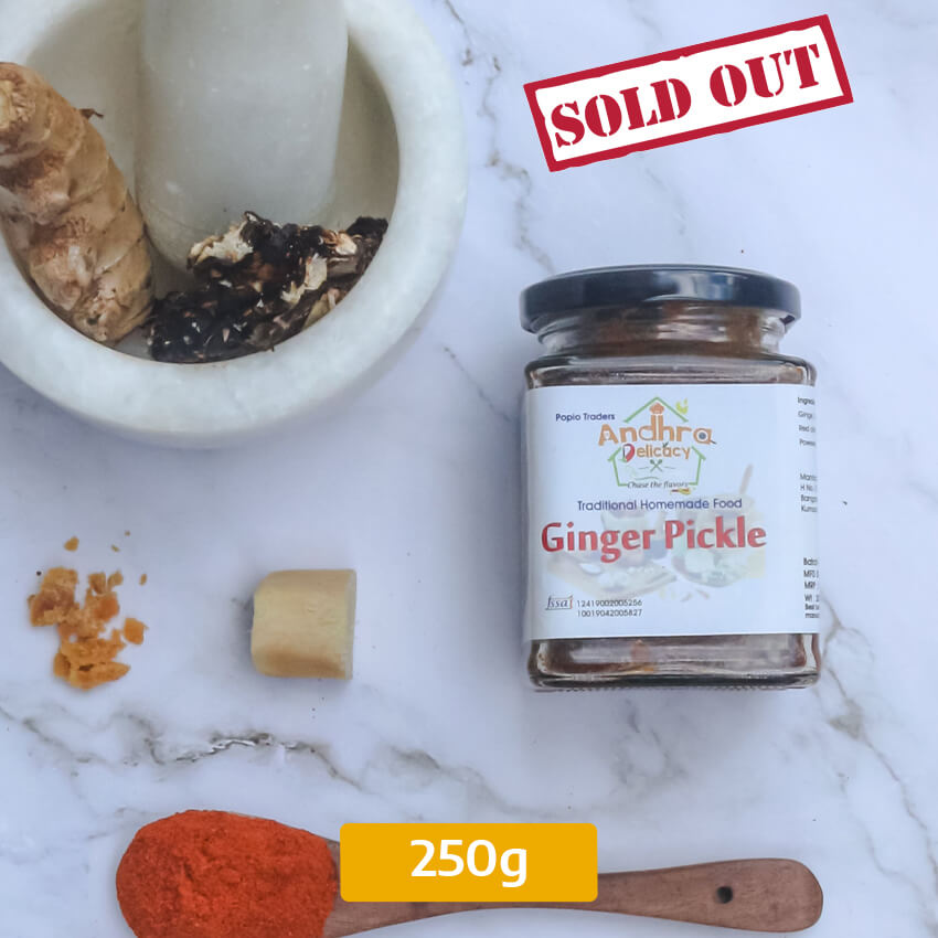 Buy Ginger pickle 250gms Online In Chennai