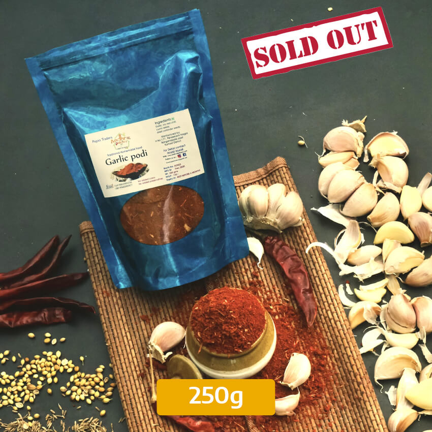 Buy Garlic podi 250gms Online In Chennai