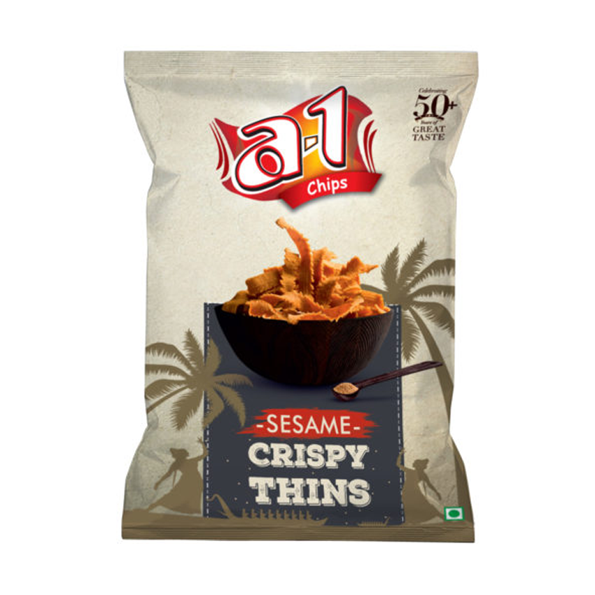 Buy A1 Chips Sesame Crispy Thins 200g Online In Chennai