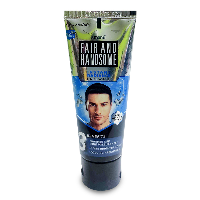 Buy Emami Fair & Handsome Instant Radiance Face Wash 50g Online In Chennai