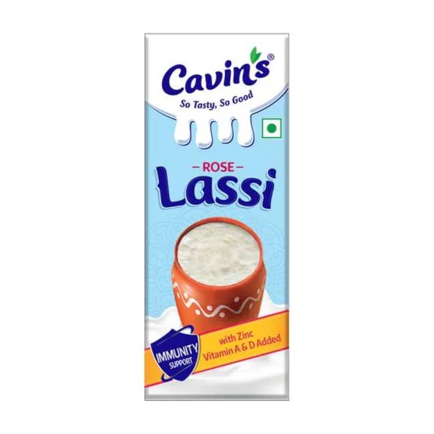 Buy Cavins Rose Lassi 180ml (Tetra Pack) Online In Chennai