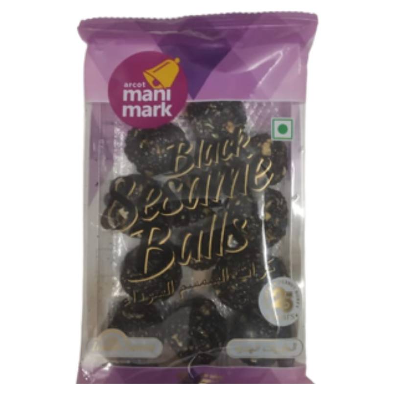 Buy Manimark Black Sesame Balls 70g Online In Chennai