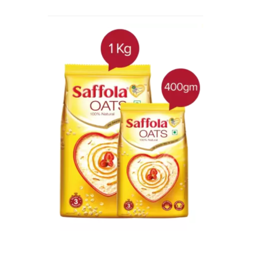 Buy Saffola oats 1Kg ( Get 400g Extra ) Online In Chennai