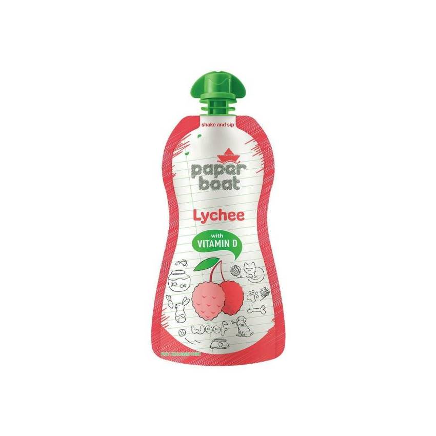 Buy Paper Boat Vitamin D Lychee Juice 150 ml Online In Chennai