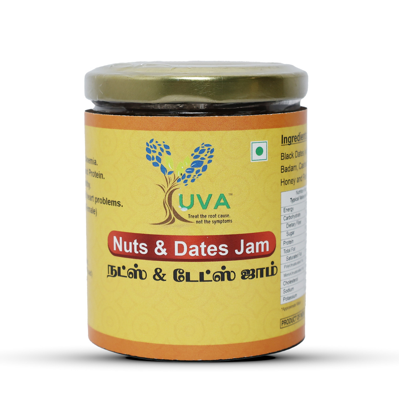 Buy Yuva Organics Nuts and Dates jam Online In Chennai